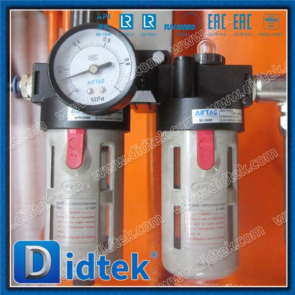 Alloy Steel WC6 Single Acting Spring Return Pneumatic Gate Valve