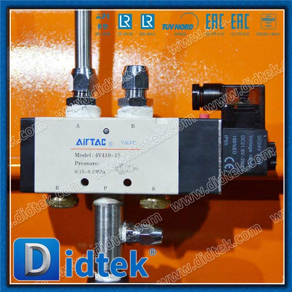 Alloy Steel WC6 Single Acting Spring Return Pneumatic Gate Valve