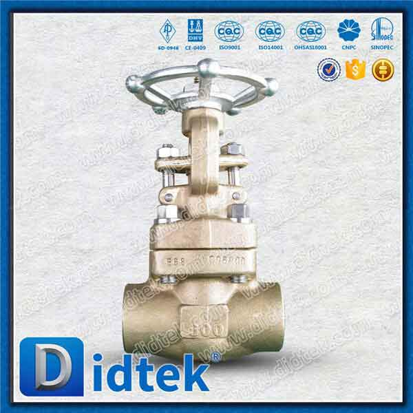 C95800 Aluminum Bronze Forged Steel Gate Valve