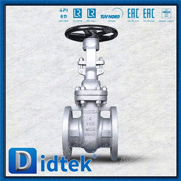 Cast Steel 4" WCB Hand wheel Flange Gate Valve