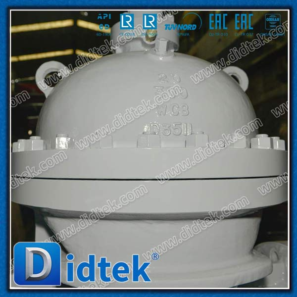 Steel Flanged Pipe Line Slab Through Conduit Gate Valve