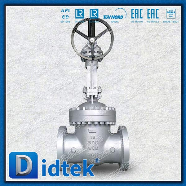 Cast Steel 14" 600LB WCB Flange Gear operate BB Trim 8 Gate Valve