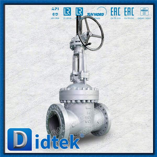 Cast Steel 14" 600LB WCB Flange Gear operate BB Trim 8 Gate Valve