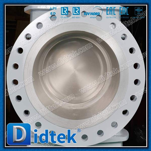 Steel Flanged Pipe Line Slab Through Conduit Gate Valve