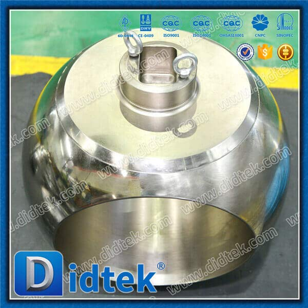 Top Entry Ball Valve Use Double Stage Turbine for Low Torque