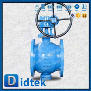 Eccentic Segment Ball Flange Connections Ball Valve