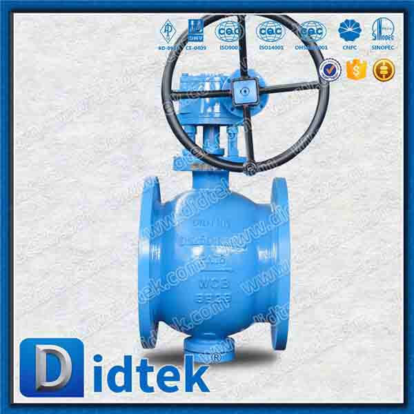 Eccentic Segment Ball Flange Connections Ball Valve