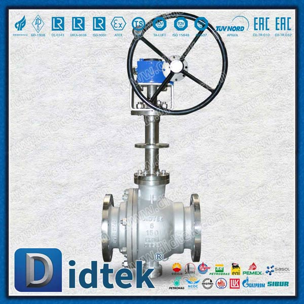 6 Inch API 6D LPG Low Temperature Trunnion Mounted Ball Valves
