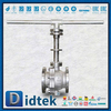 4 Inch Long Stem CF3M Cast Steel Manual Trunnion Ball Valve