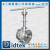 4 Inch Long Stem CF3M Cast Steel Manual Trunnion Ball Valve