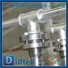 4 Inch Long Stem CF3M Cast Steel Manual Trunnion Ball Valve
