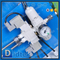 2 Piece Body Knife Gate Valve Pneumatic Actuator With Control Box