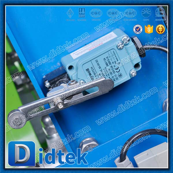2 Piece Body Knife Gate Valve Pneumatic Actuator With Control Box