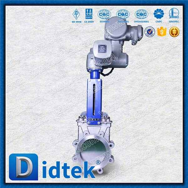 Intelligent Electric Actuator Knife Gate Valve
