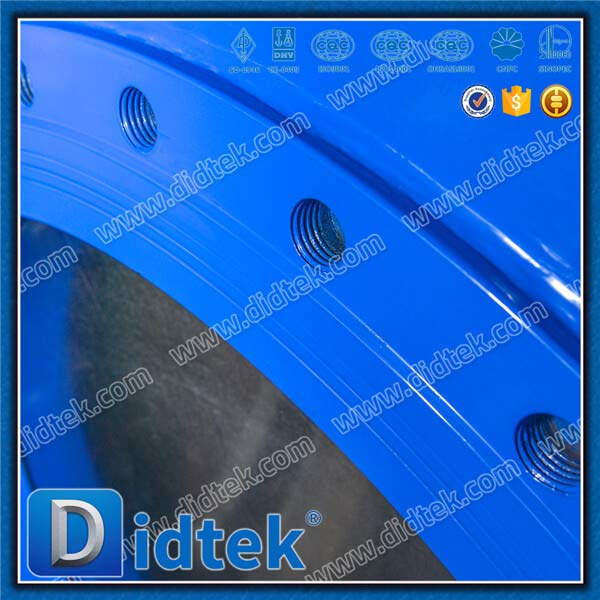DN1200 Wafer Bare stem ISO 5210 Knife Gate Valve