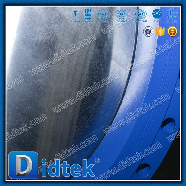 DN1200 Wafer Bare stem ISO 5210 Knife Gate Valve