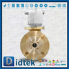 DN50 PN16 Bronze Bare Stem Trunnion Ball Valve Manufacturers