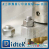 DN50 PN16 Bronze Bare Stem Trunnion Ball Valve Manufacturers
