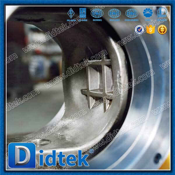 Eccentic Segment Ball Flange Connections Ball Valve