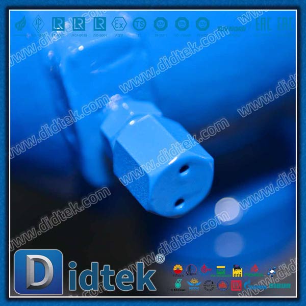 Carbon Steel DN80 Reduce Bore Trunnion Mounted Ball Valve