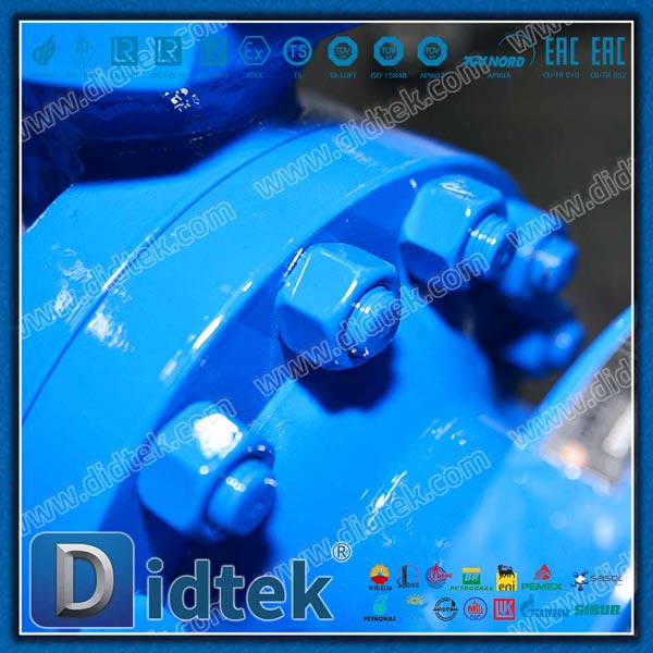 Carbon Steel DN80 Reduce Bore Trunnion Mounted Ball Valve