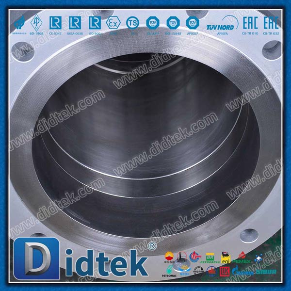 14 Inch API Carbon Steel Metal To Metal Trunnion Ball Valve 
