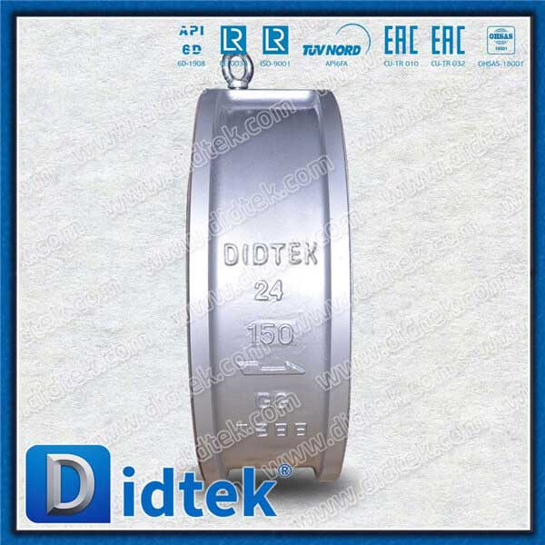 Lớp lót bên trong công nghiệp EPDM 24 inch 150lb Van kiểm tra wafer