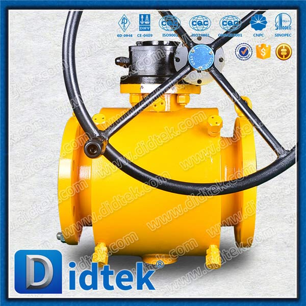 Fully Welded Ball Valve With Bypass Valve