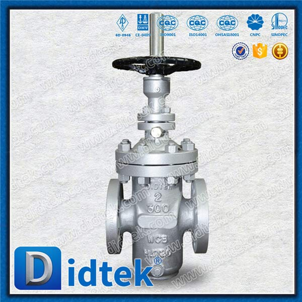 Cast Steel Through Conduit Slab Parallel Disc Gate Valve