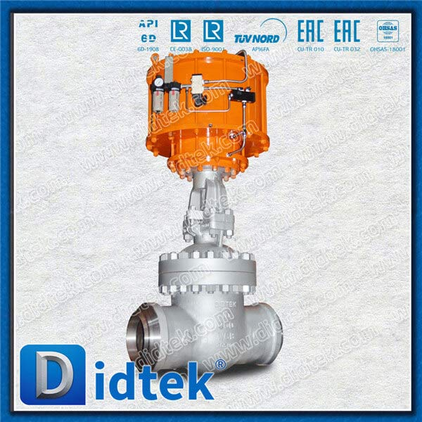 Double Acting Pneumatic Gate Valve