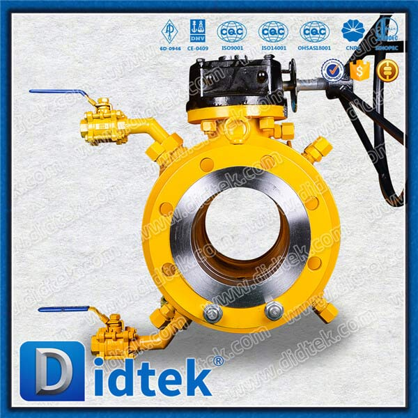 Fully Welded Ball Valve With Bypass Valve