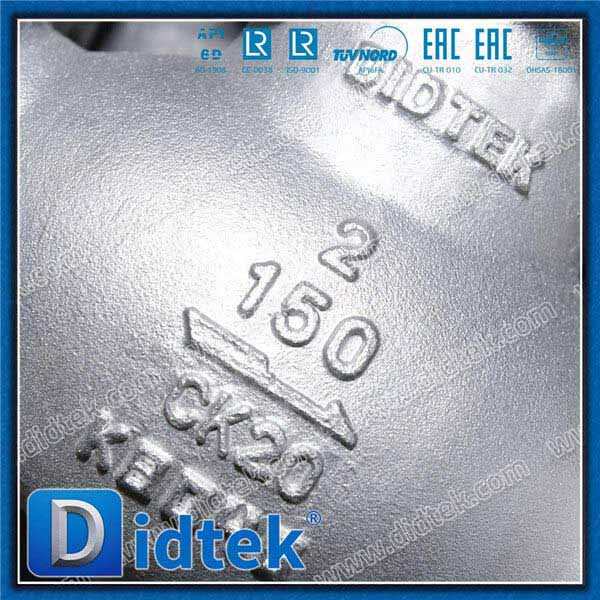 Chemical Caustic ASTM A351 Globe Valve