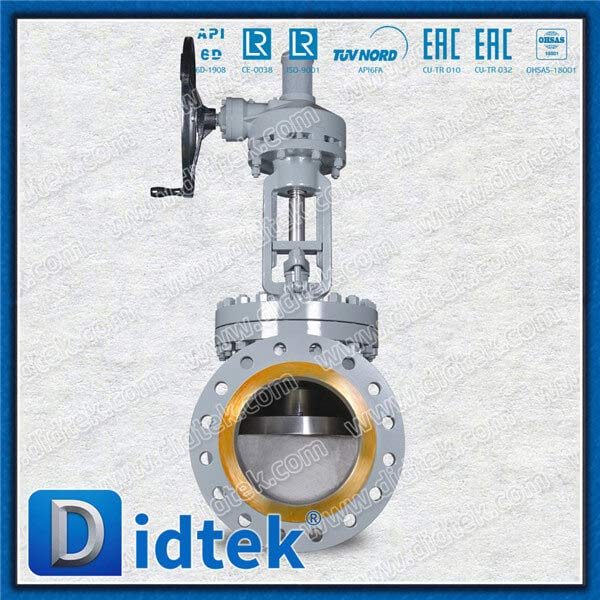 Industrial WCB Bevel Gear Operated Flanged Globe Valve