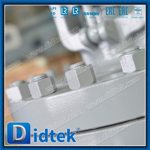 Industrial WCB Bevel Gear Operated Flanged Globe Valve