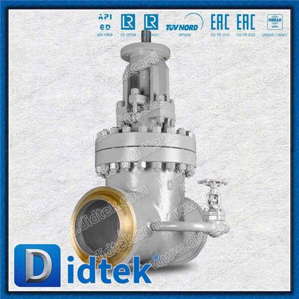 Butt Weld 8 '' 600lb Valve พร้อมบายพาส