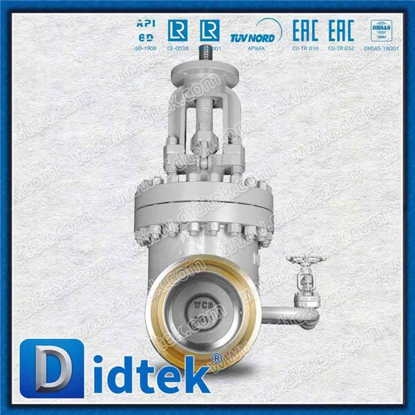Butt Weld 8 '' 600lb Valve พร้อมบายพาส