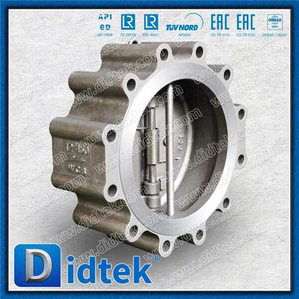 Lug Type Dual Plate Wafer Check Valve