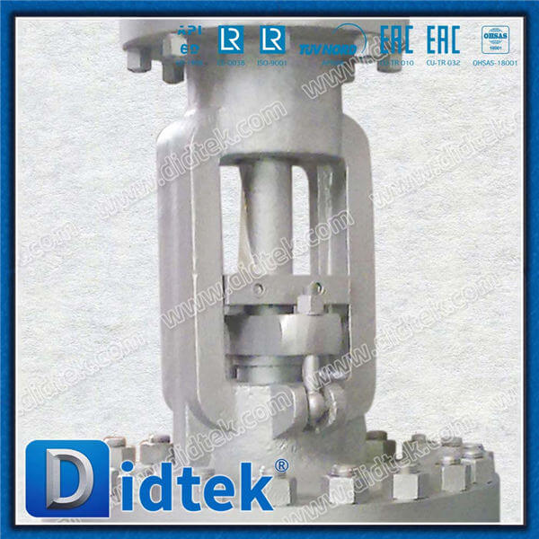Cast Steel A216 WCB Gear OP Balanced Disc Globe Valve