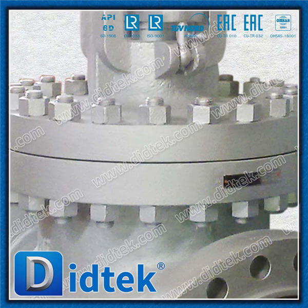 Cast Steel A216 WCB Gear OP Balanced Disc Globe Valve