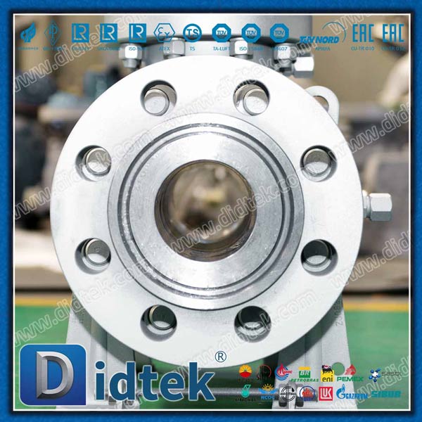4 In A105 RTJ Gear Operated Trunnion Mounted Ball Valve