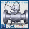 Forged Steel Reduce Bore 3PCS Body Trunnion Ball Valve