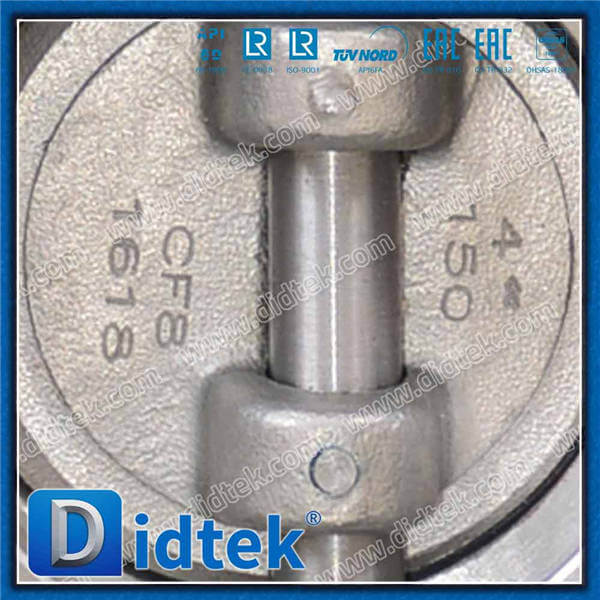 Triple Offset Lug Butterfly Valve-4'' CF8 Lever