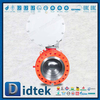 Pneumatic 12 Inch API6D Flanged Low Torque Trunnion Ball Valve
