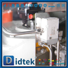 Pneumatic 12 Inch API6D Flanged Low Torque Trunnion Ball Valve