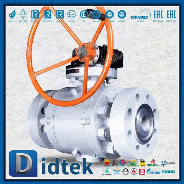 3'' Full Bore 5000 PSI High Pressure Forged Trunnion Ball Valve