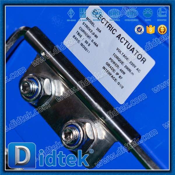 Penumatic Actuator Two Piece Ball Valve