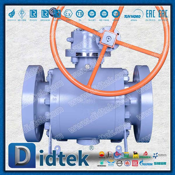 Gearbox LF2 Low Temp PTFE Full Bore Ball Valves