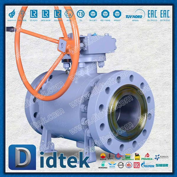 Gearbox LF2 Low Temp PTFE Full Bore Ball Valves