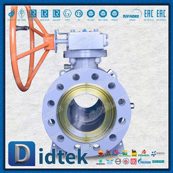 Gearbox LF2 Low Temp PTFE Full Bore Ball Valves