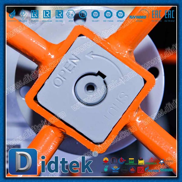 Gearbox LF2 Low Temp PTFE Full Bore Ball Valves